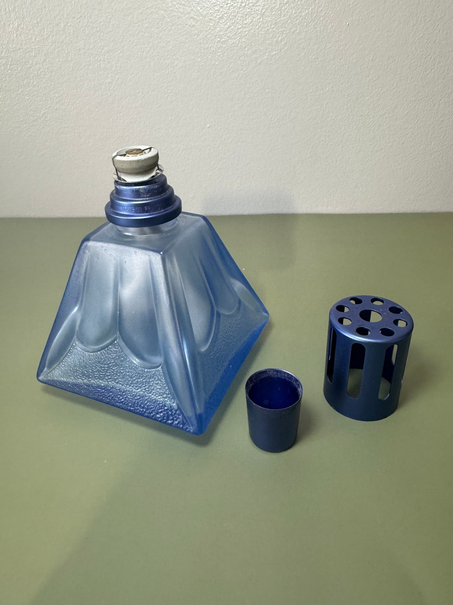 Lampe à huile pyramide BERGER Belles Trouvailles