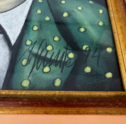 Tableau Clown du Maestro HANS SCHUSTER Belles Trouvailles