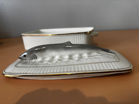 Boîte à sardines en porcelaine Belles Trouvailles