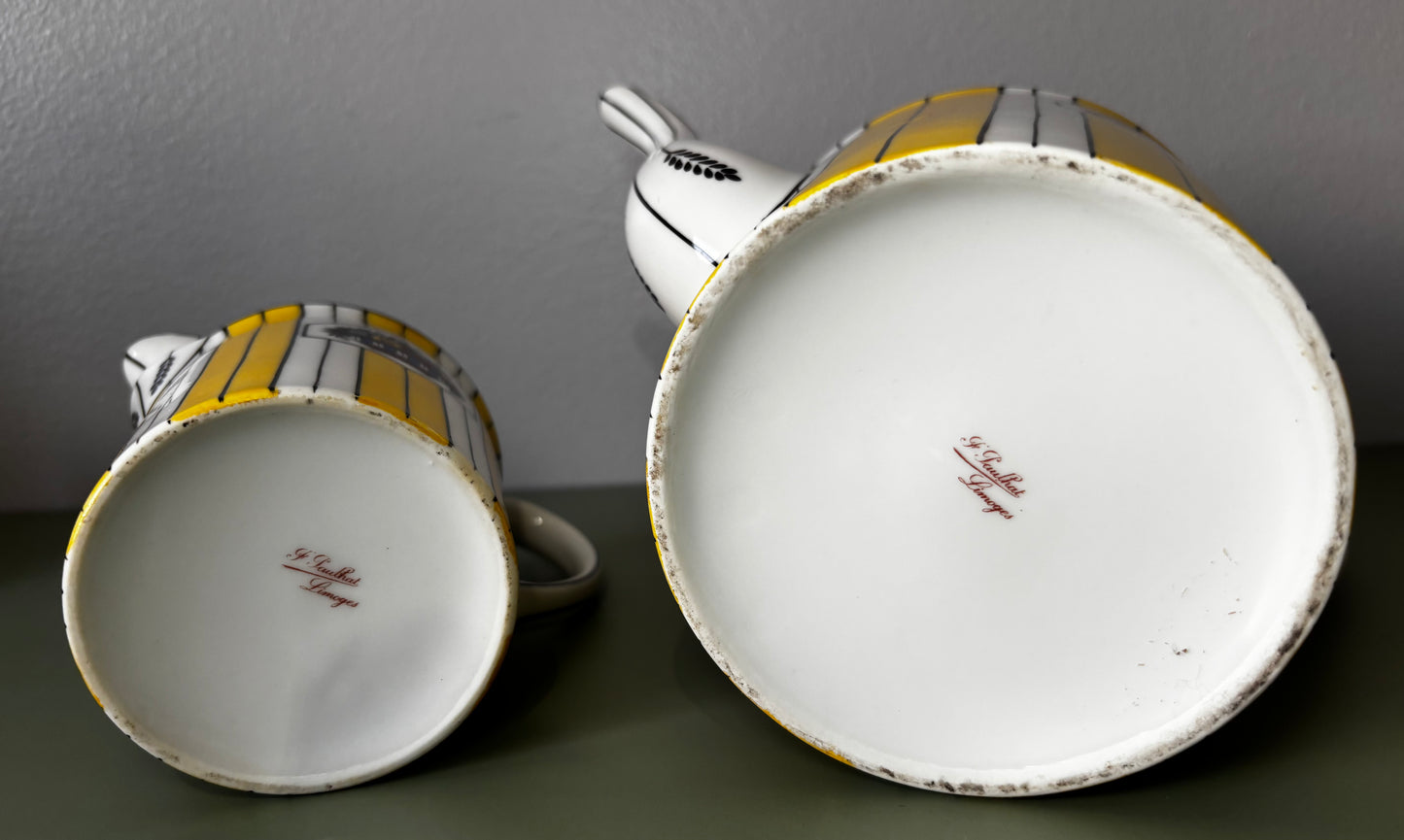 Service à Café Limoges F. PAULHAT Belles Trouvailles