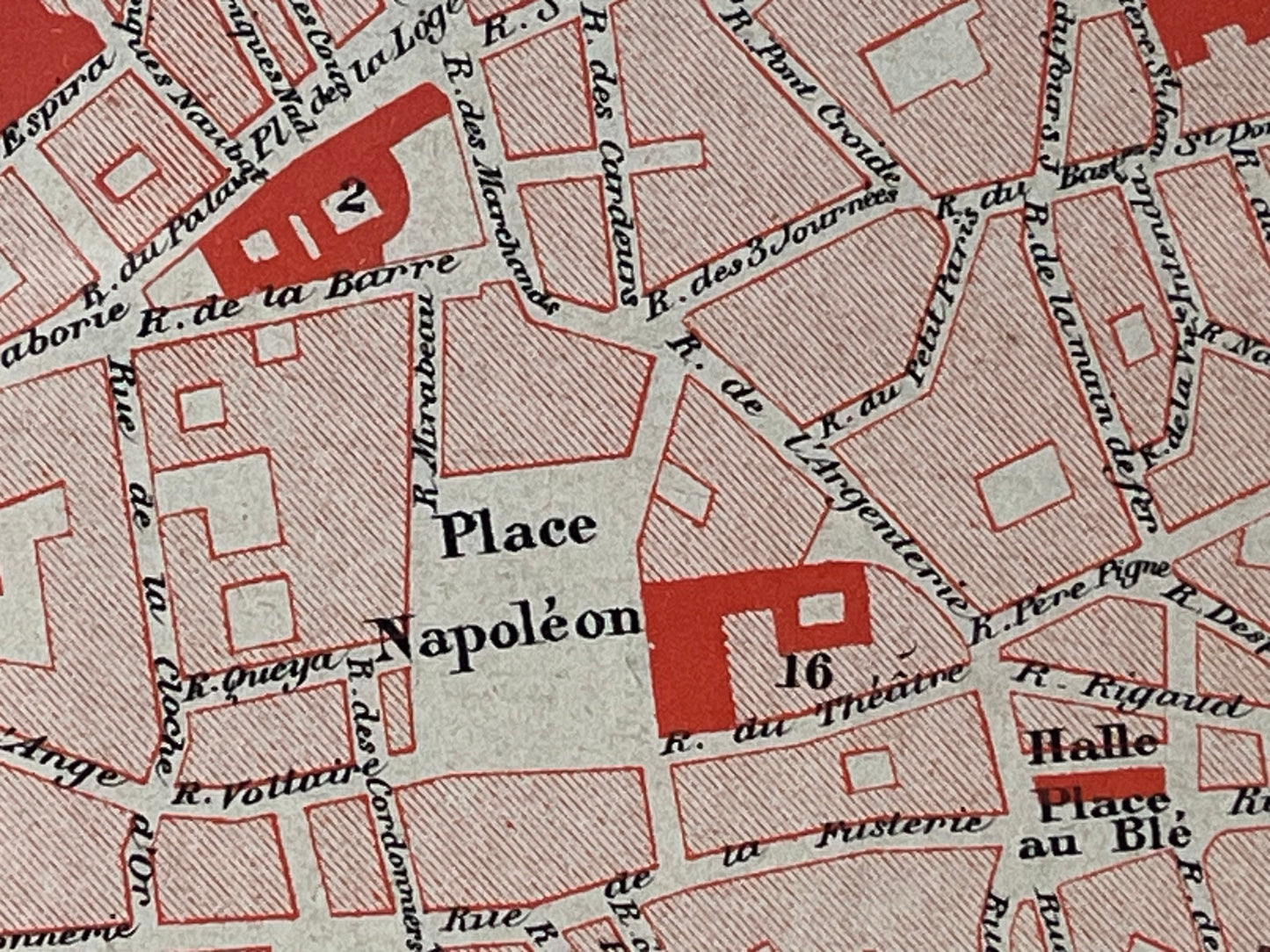 Plan de Perpignan 66 Pyrénées Orientales Belles Trouvailles