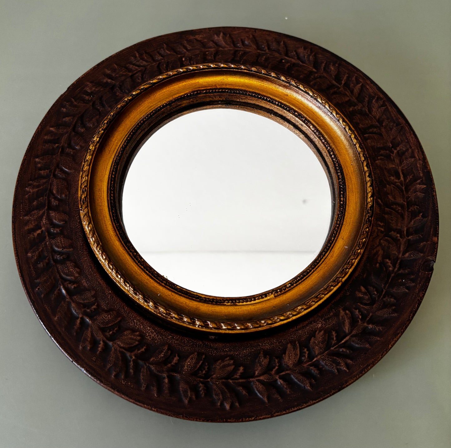 Petit miroir rond