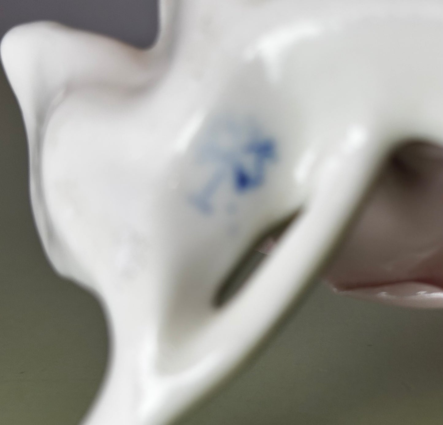 Rose en porcelaine