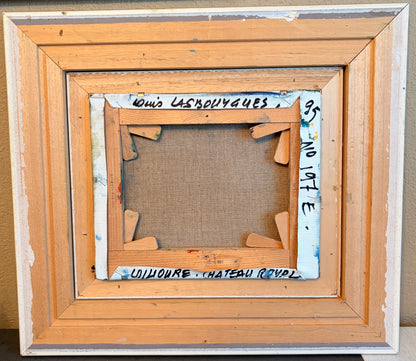 Tableau Huile sur toile - Louis LASBOUYGUES - Collioure, Château Royal (3F)