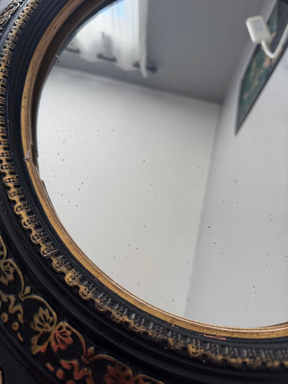 Miroir Ovale style Napoléon III Belles Trouvailles