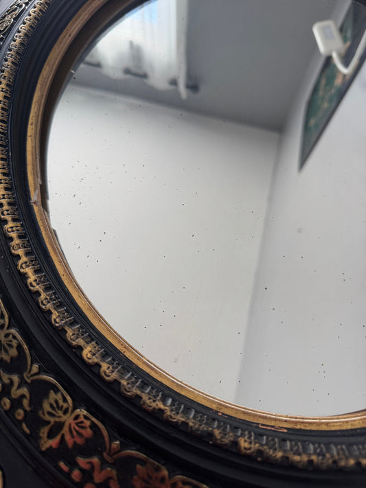 Miroir Ovale style Napoléon III Belles Trouvailles