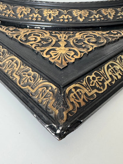 Miroir Ovale style Napoléon III Belles Trouvailles