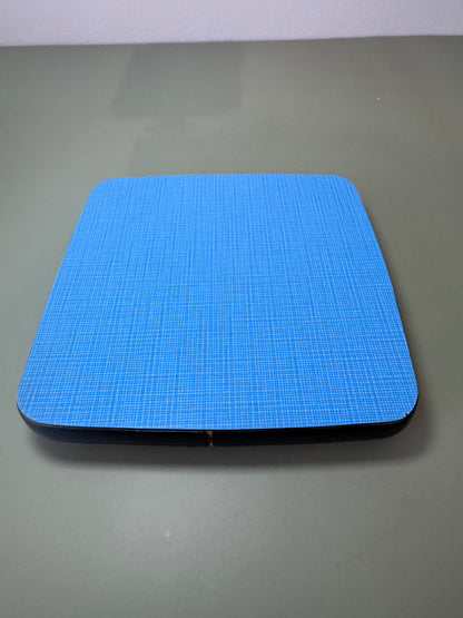 Dessous de plat en Formica Bleu Belles Trouvailles
