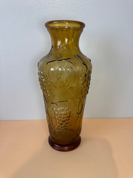Vase Italien en verre d'Empoli Belles Trouvailles