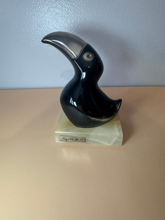 Sculpture de Toucan Cigulló de C Belles Trouvailles
