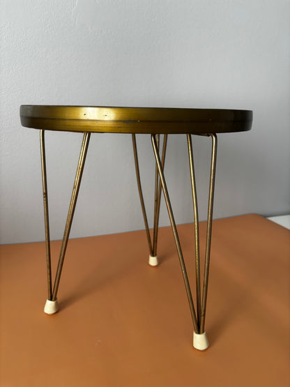 Petite Table Ronde en Formica Belles Trouvailles