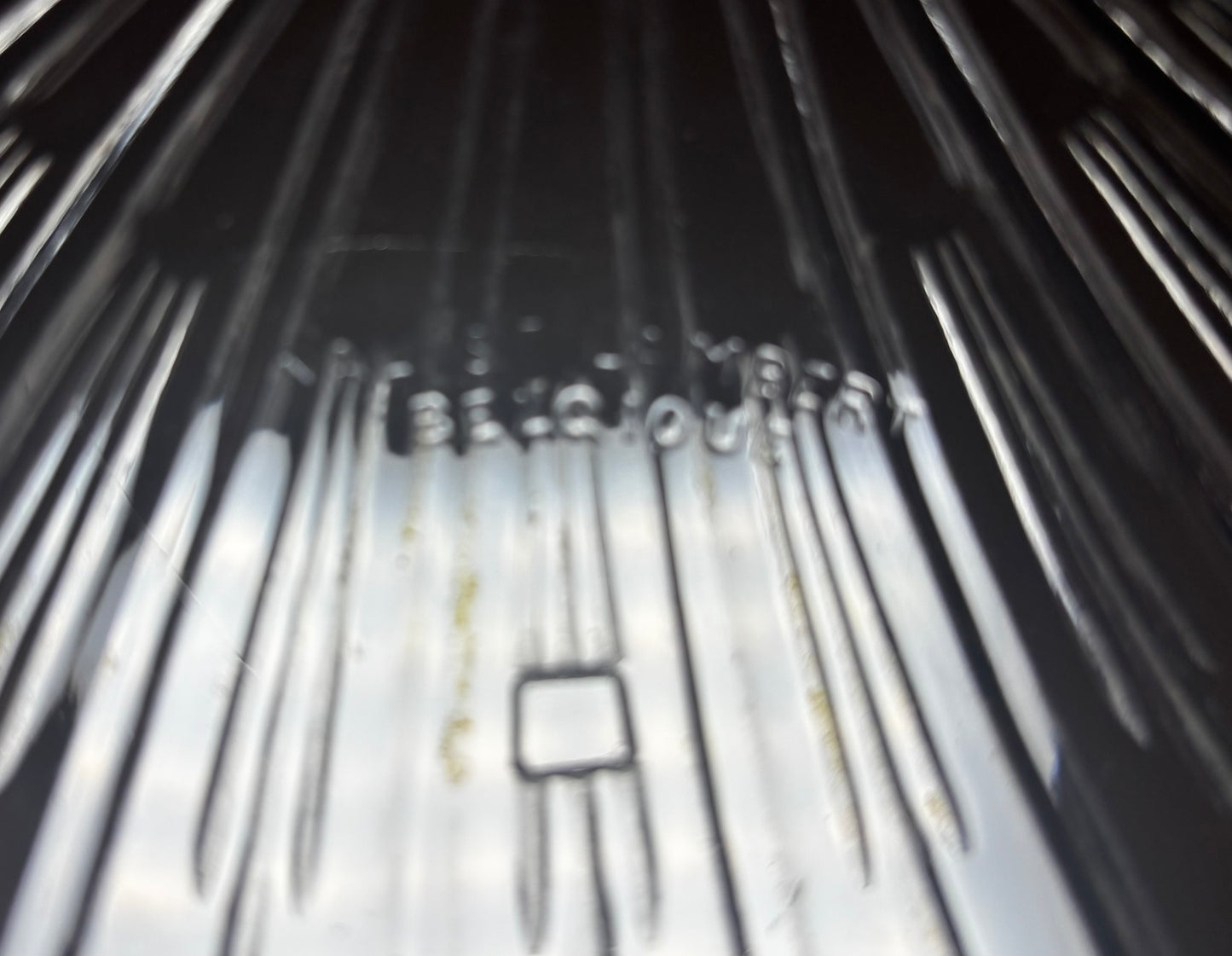 Serviteur en verre Belles Trouvailles