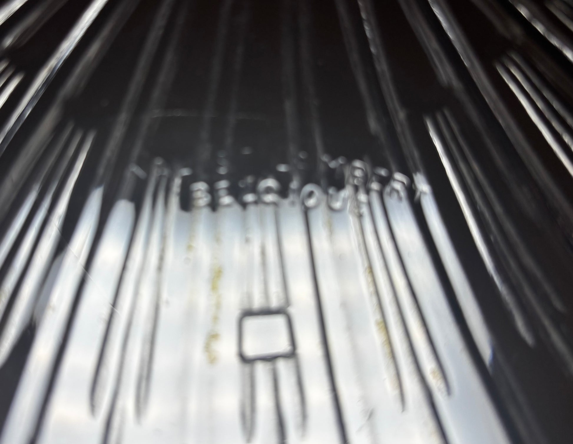 Serviteur en verre Belles Trouvailles