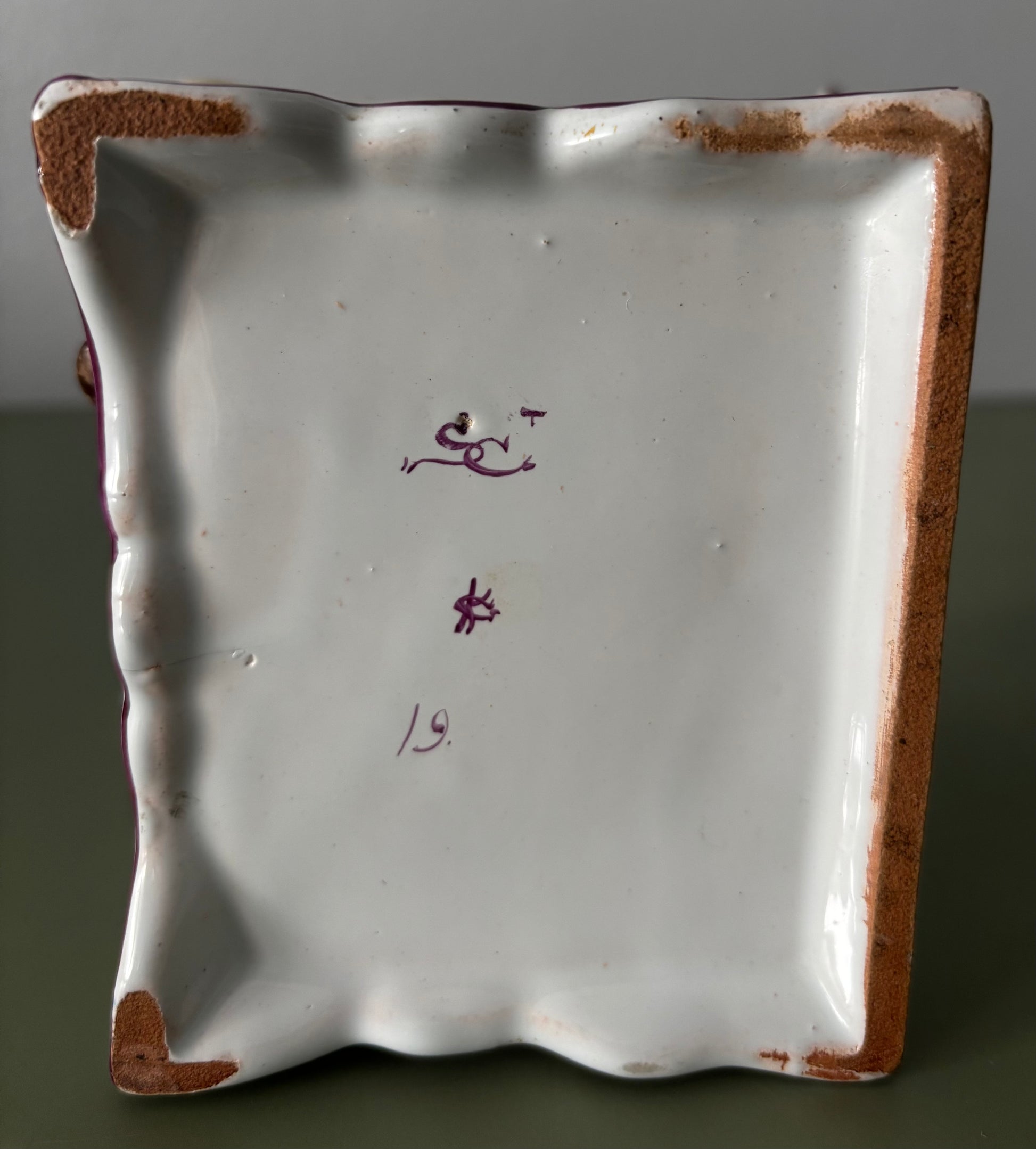 Encrier Porte-lettres Saint Clément de Keller et Guérin Belles Trouvailles