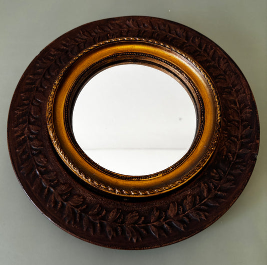 Petit miroir rond