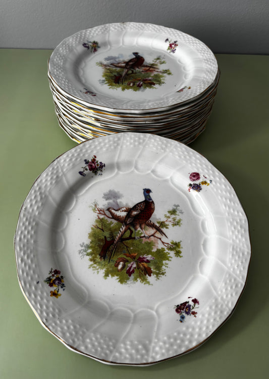 12 assiettes à dessert