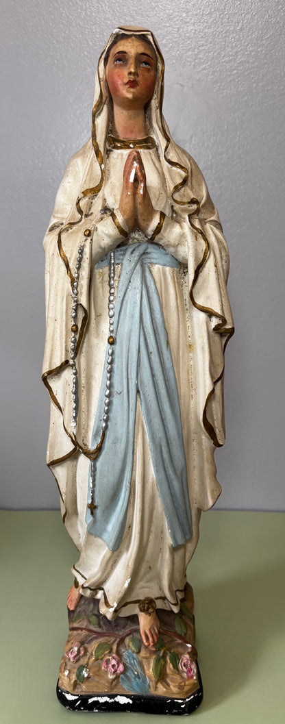 Statue de Vierge Notre Dame de Lourdes