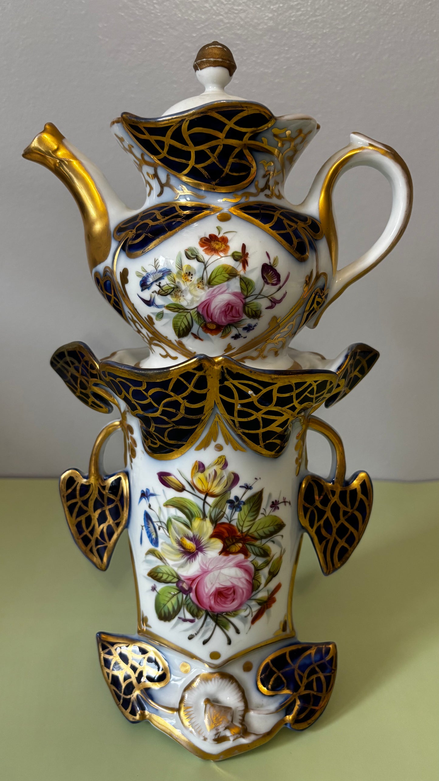Tisanière / Théière en Porcelaine de Valentine