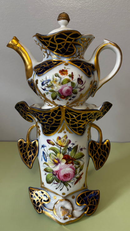 Tisanière / Théière en Porcelaine de Valentine
