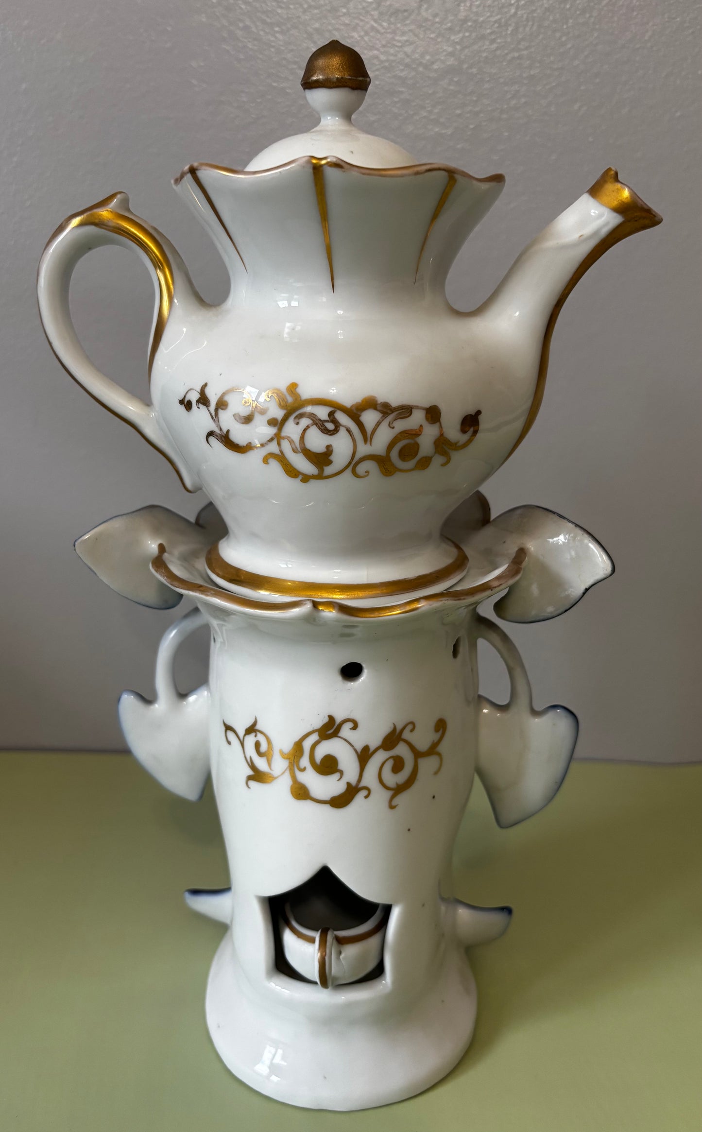 Tisanière / Théière en Porcelaine de Valentine