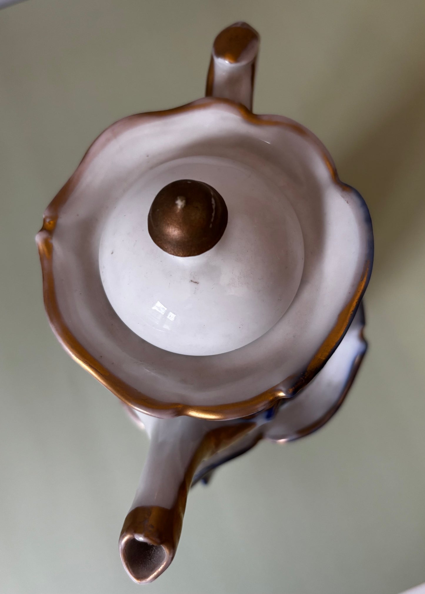 Tisanière / Théière en Porcelaine de Valentine