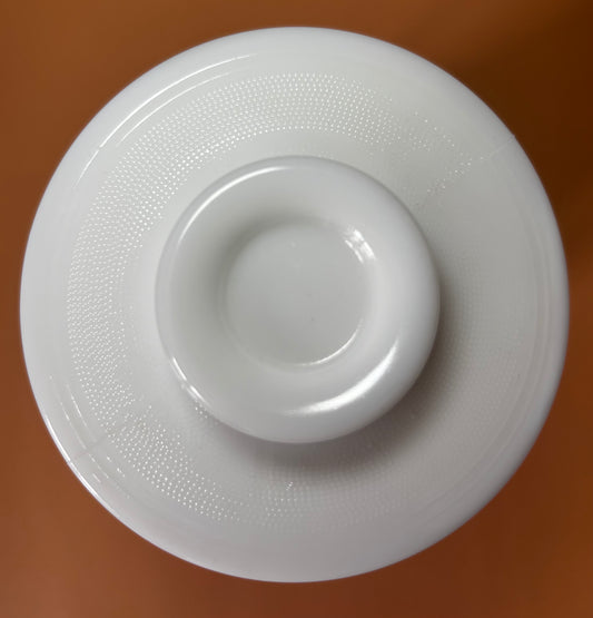 Pot à pharmacie en opaline