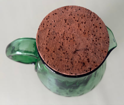 Verseuse en verre soufflé