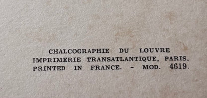 Lot de 5 Menus Compagnie Générale Transatlantique
