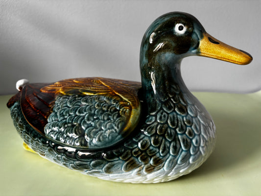 Soupière en forme de Canard