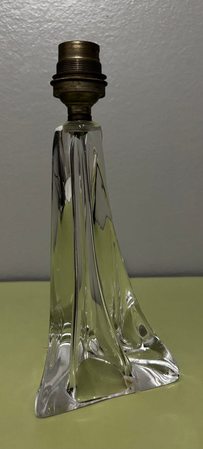 Pied de Lampe en cristal Daum France