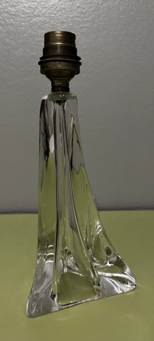 Pied de Lampe en cristal Daum France