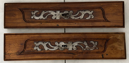 Façades de tiroirs avec serrures