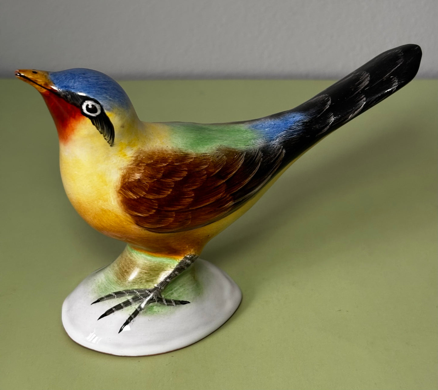 Oiseau en terre cuite