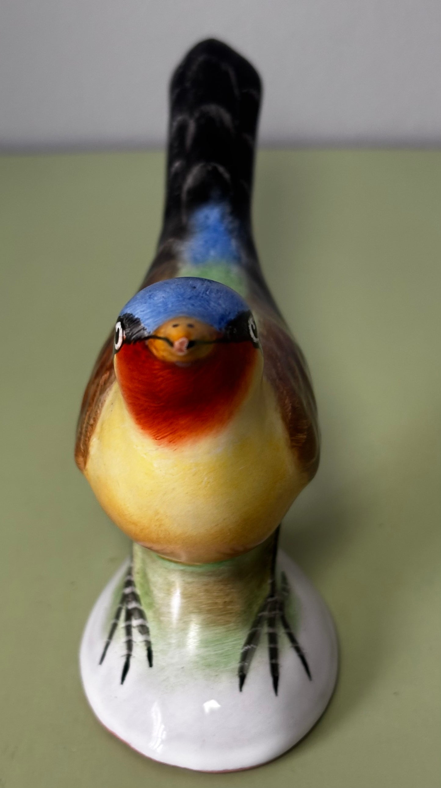 Oiseau en terre cuite