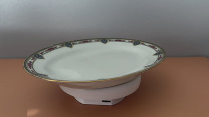 Service de 8 assiettes et 1 plat / Limoges Quinque France